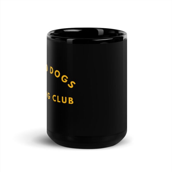 Black Glossy Mug (Gold Text) - Image 5