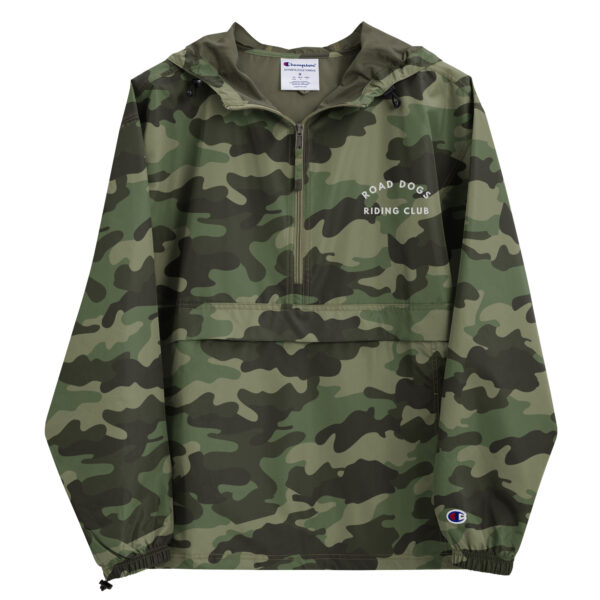 Embroidered Champion Packable Jacket (Camouflage) - Image 2