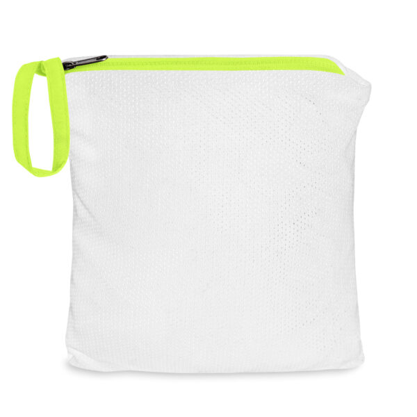 Embroidered Champion Packable Jacket (Safety Green) - Image 5