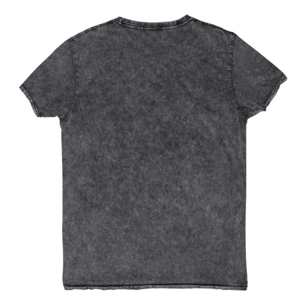 Denim T-Shirt (Red on Black) - Image 3