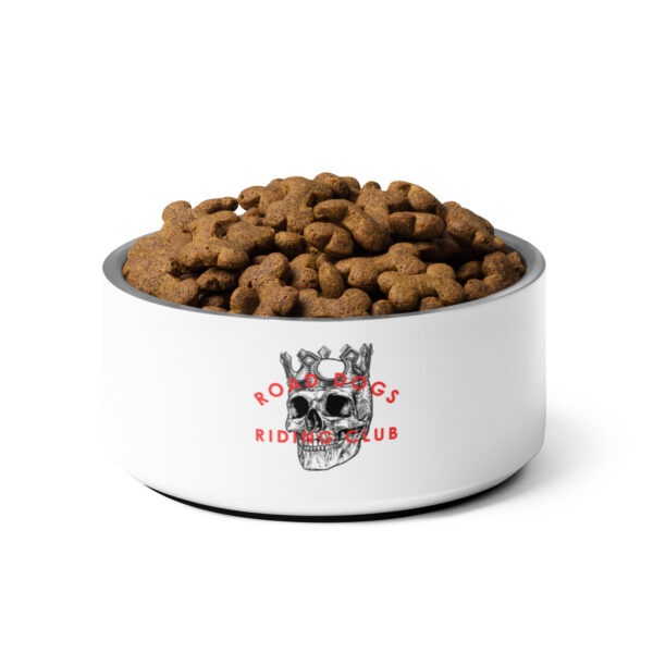 Black Skull King Pet bowl - Image 4