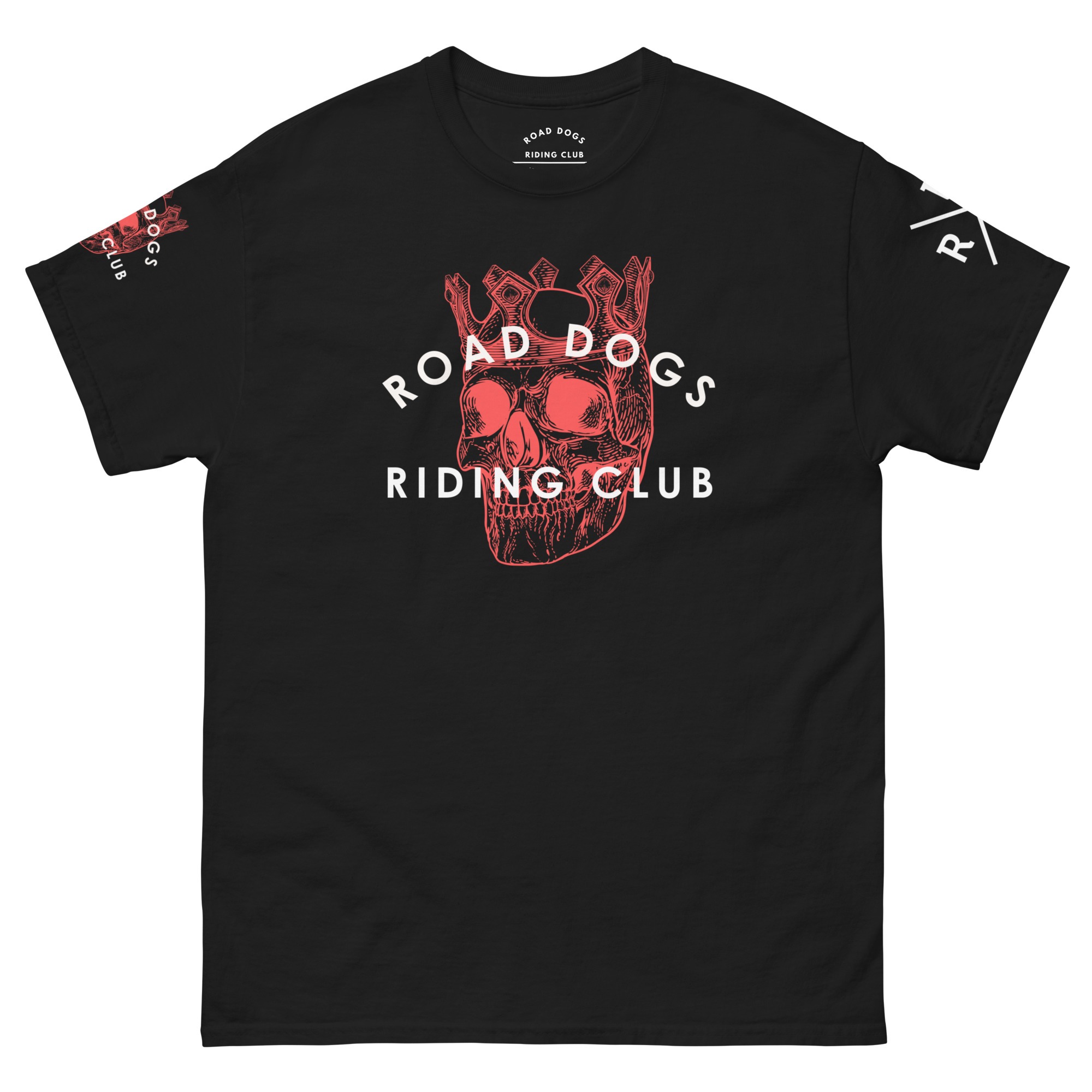 Skull King Retro X Unisex T-Shirt II (Black)