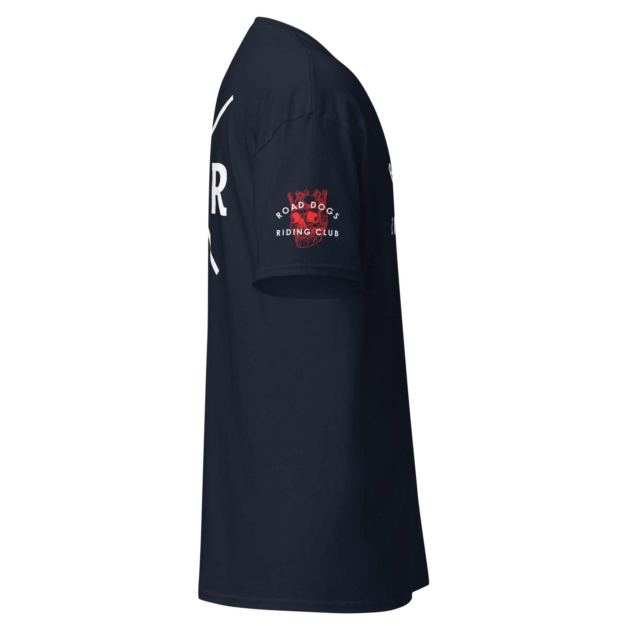 Skull King Retro X Unisex T-Shirt II (Navy) - Image 3