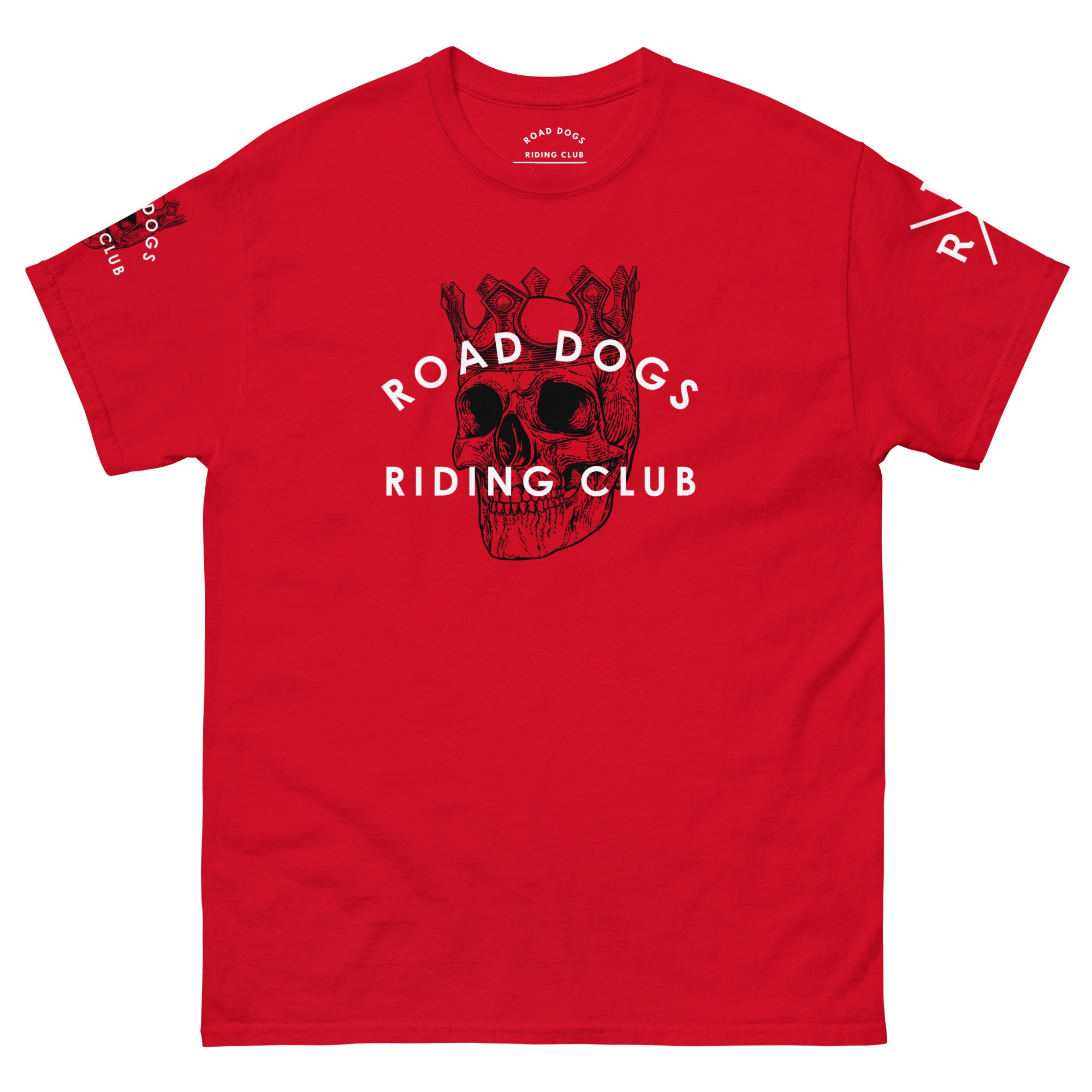 Skull King Retro X Unisex T-Shirt II (Red)