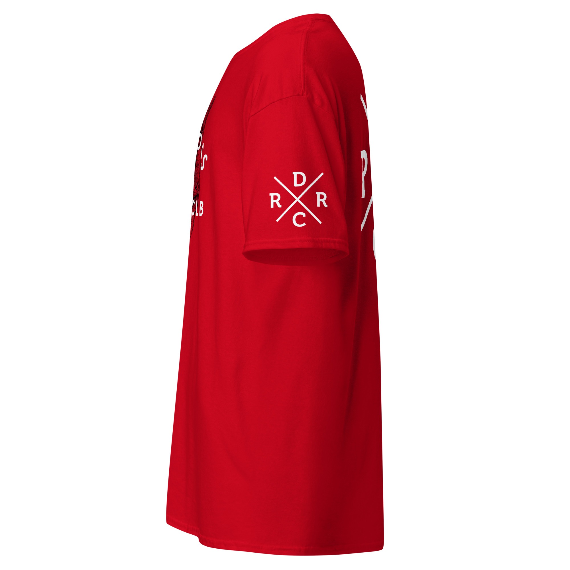 Skull King Retro X Unisex T-Shirt II (Red) - Image 3