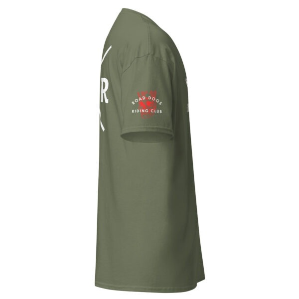Skull King Retro X Unisex T-Shirt II (Military Green) - Image 2