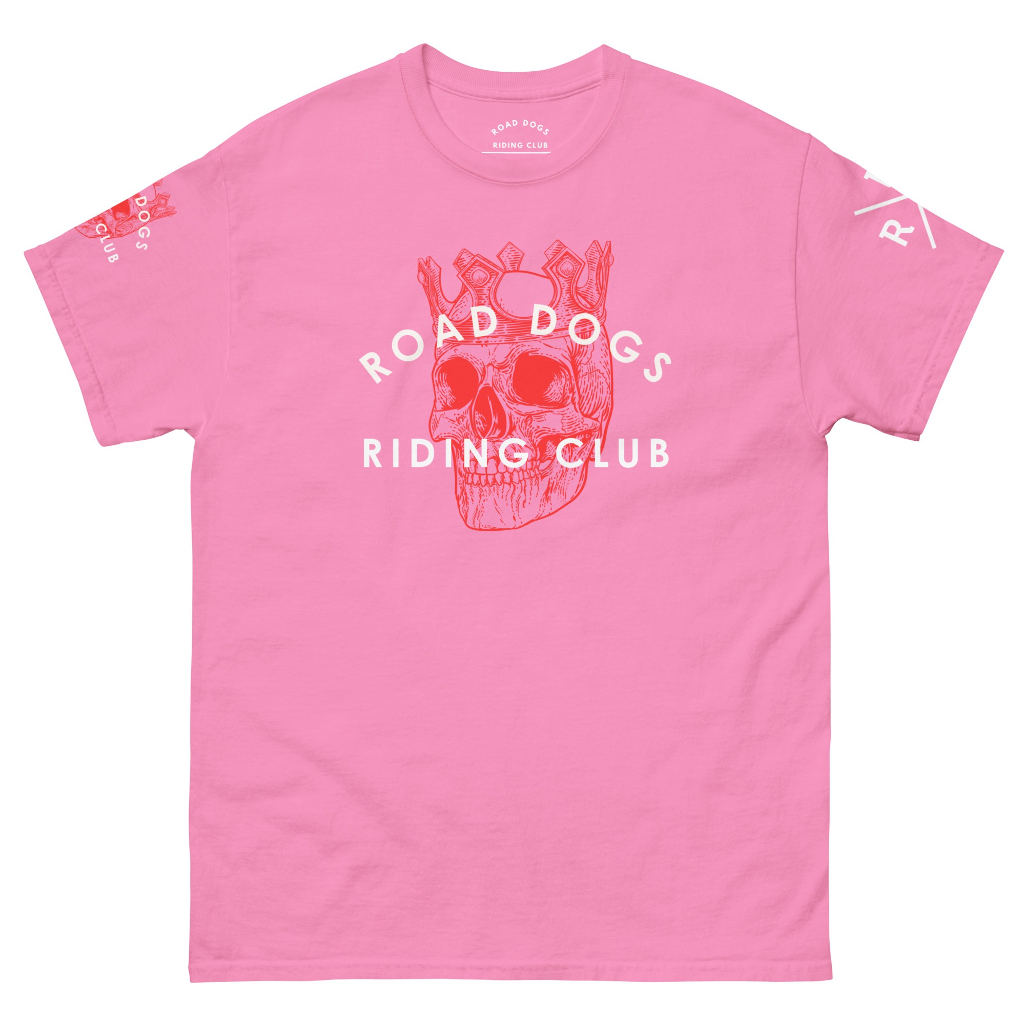 Skull King Retro X Unisex T-Shirt II (Azalea)