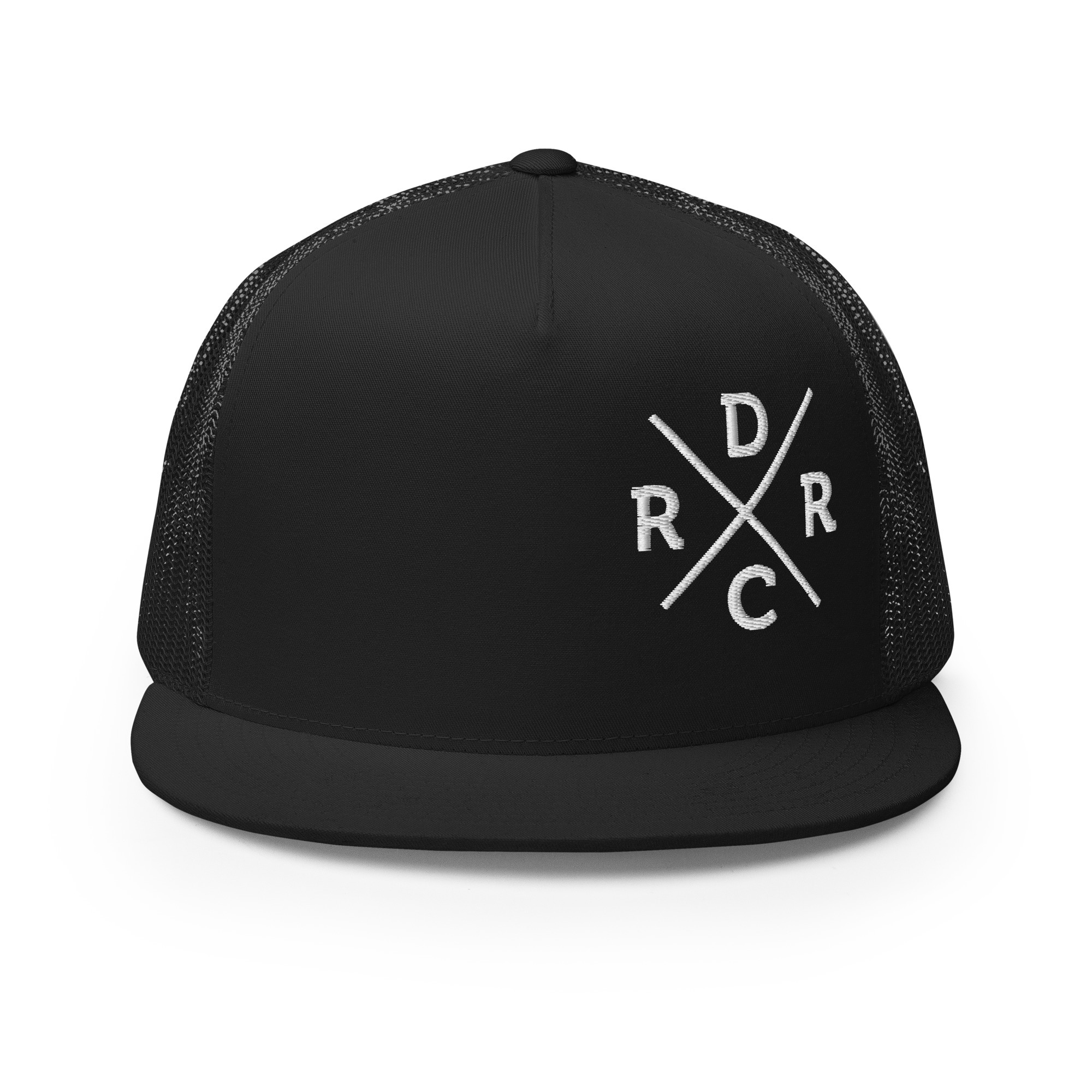 Retro X Trucker Cap (Black & White)