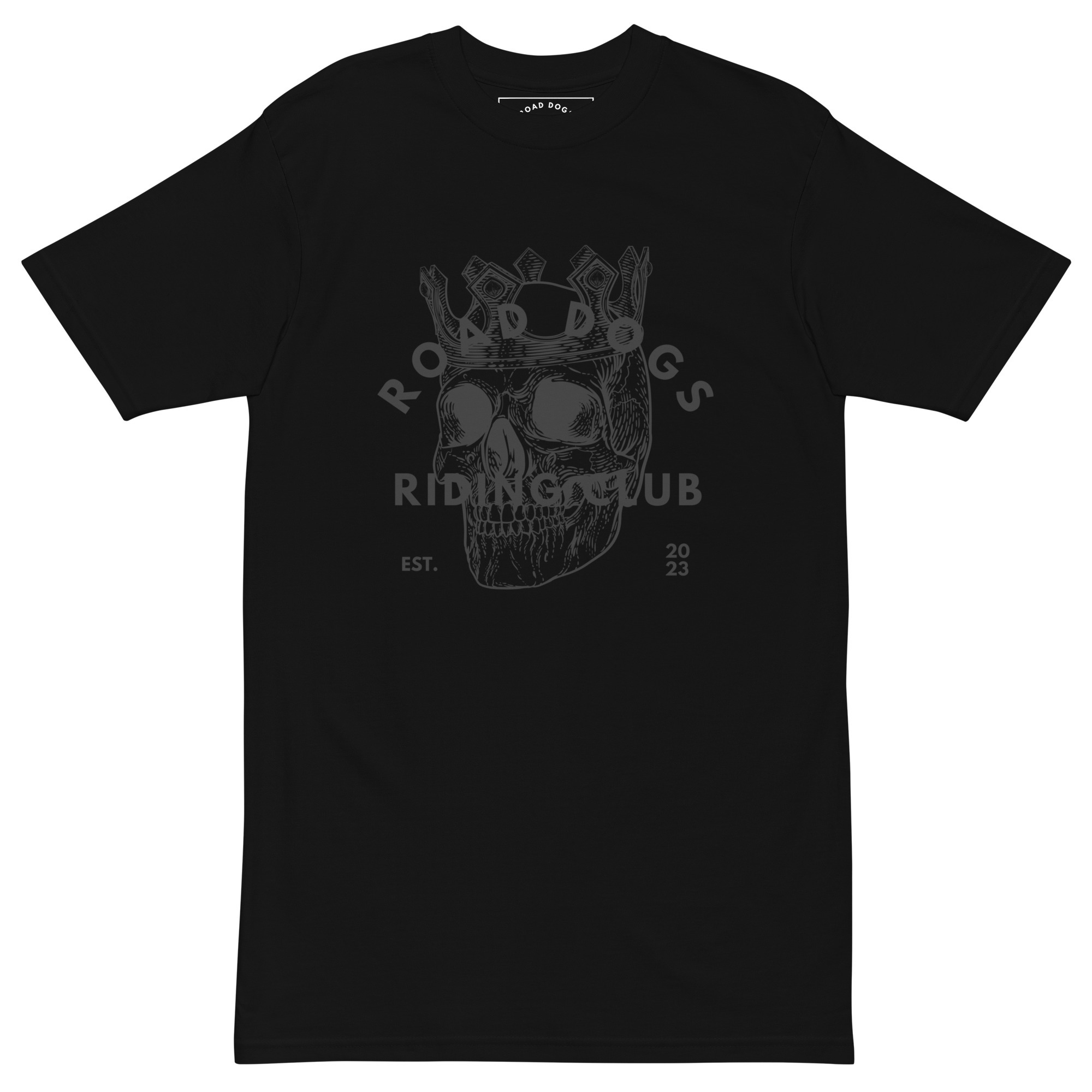 Men’s Heavyweight Tee (Monochromatic Grey & Black)