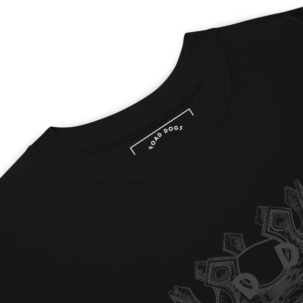 Men’s Heavyweight Tee (Monochromatic Grey & Black) - Image 2