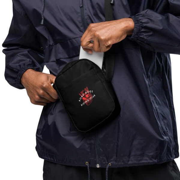 RDRC Crown Skull Utility Crossbody Bag – Blackout Edition - Image 3