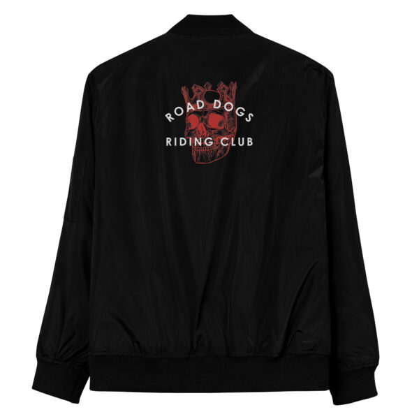 RDRC Crowned Skull Bomber – Red, White & Black Edition