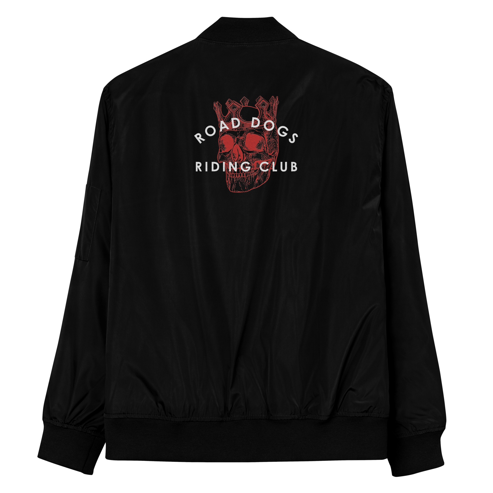 RDRC Crowned Skull Bomber – Red, White & Black Edition