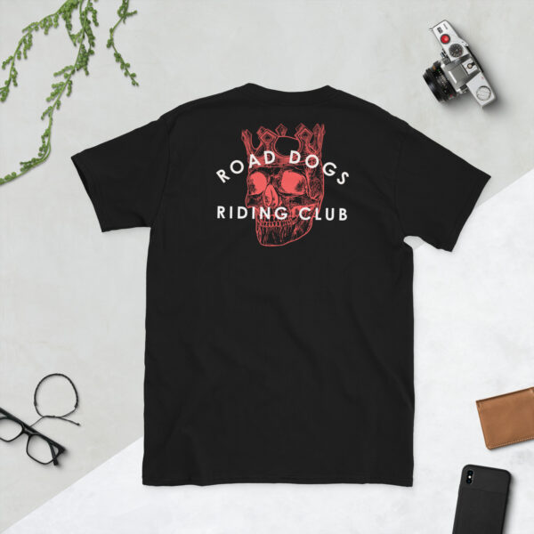 Red Skull King Unisex T-Shirt (Black) - Image 5