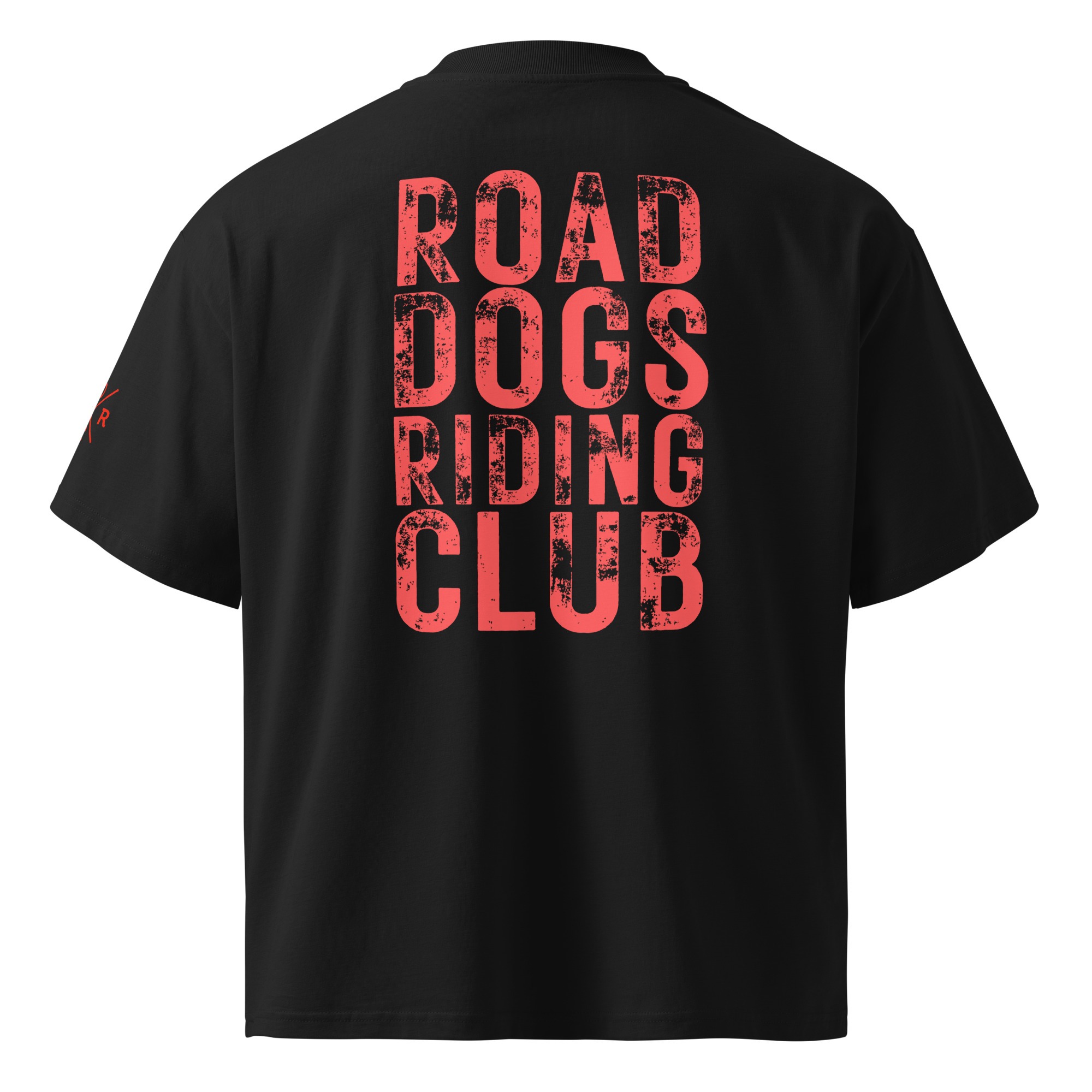 RDRC Heavy Grunge Block Tee (Black & Red) - Image 3