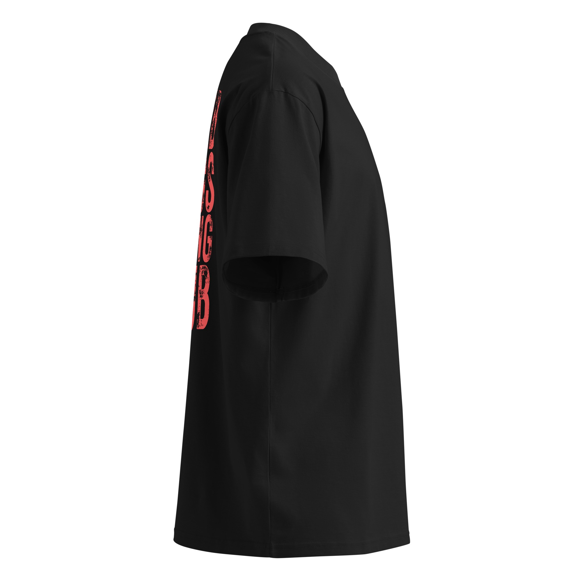 RDRC Heavy Grunge Block Tee (Black & Red) - Image 4