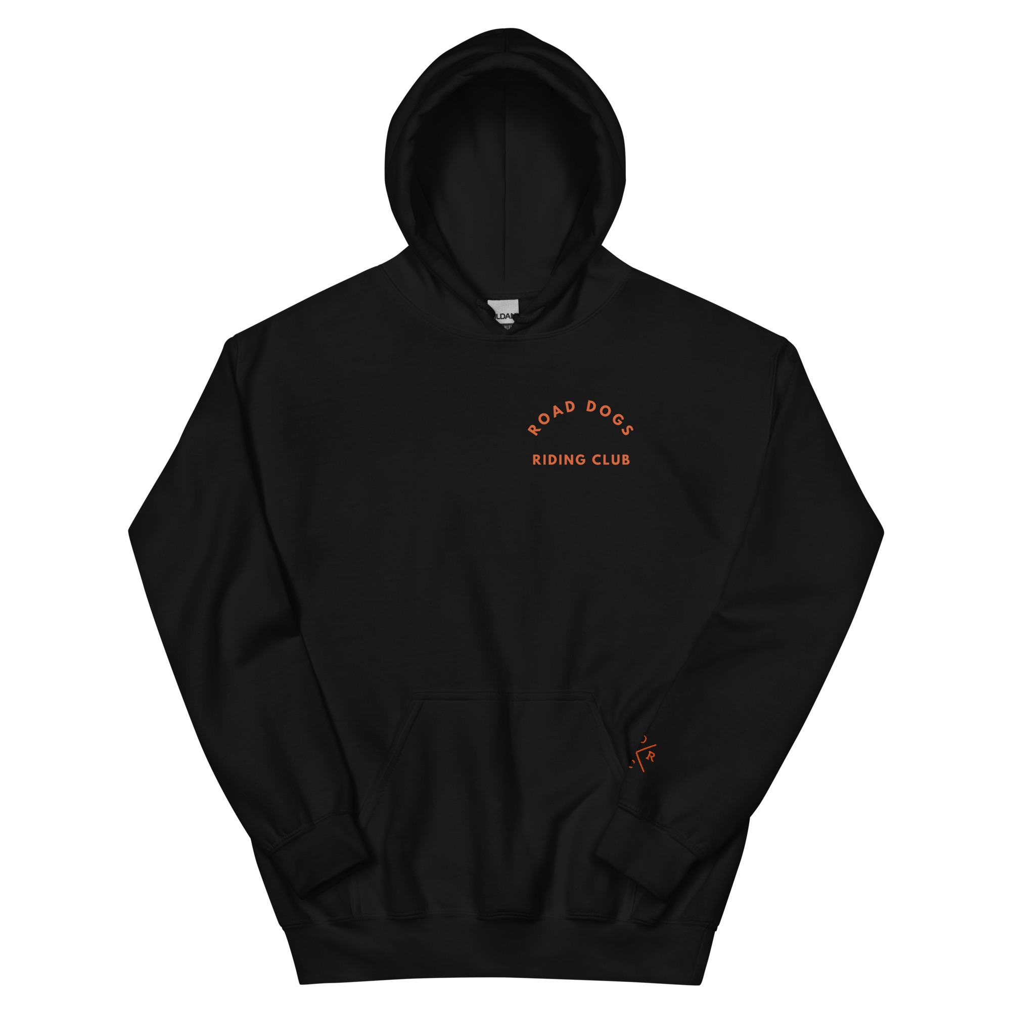 RDRC Iron Road Unisex Hoodie (Black & Orange)